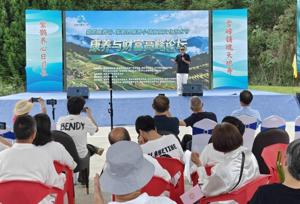 紫鹊界康养小镇首届文化艺术节高峰论坛举行  专家共话高山康养与文化养老融合