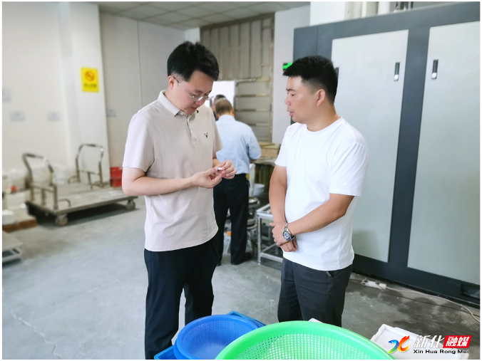 邹剑锋到新化高新区调研：全力以赴推进项目建设 做大做强先进陶瓷产业
