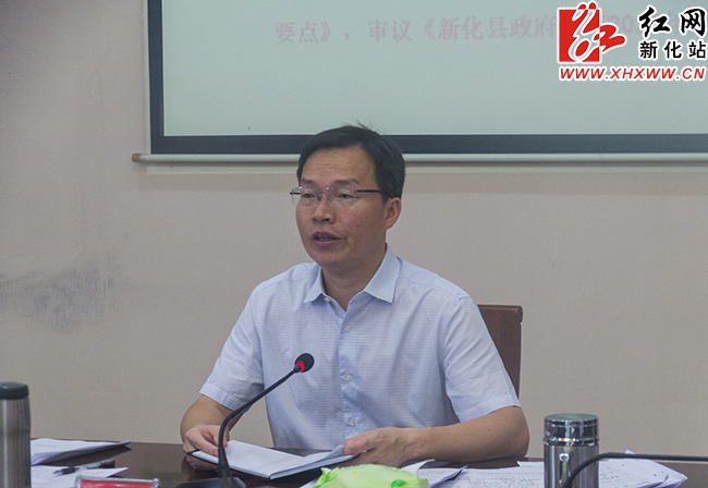 新闻中心 时政要闻 正文新化新闻网讯(记者 陈科)5月22日,县委副书记