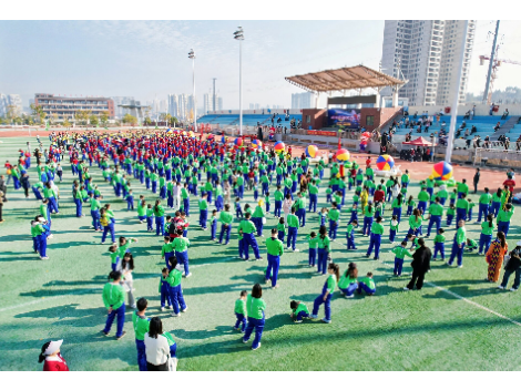 新邵县启智贝尔幼儿园“超级玛丽大战”大型冬季亲子运动会嗨翻天