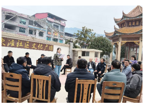 新邵“零零传说”微宣讲团走进村（社区） 宣讲党的二十届四中全会精神