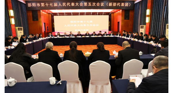 直通市两会|新邵代表团审议市政府工作报告