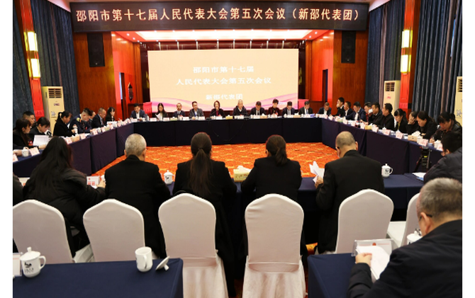 直通市两会|新邵代表团审议市政府工作报告