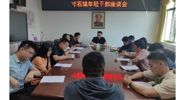 新邵县寸石镇召开年轻干部座谈会