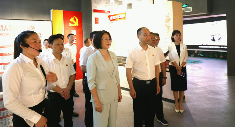 新邵县委常委会会议组成人员开展“七一”活动