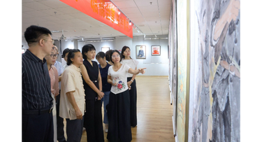 “丹青铭史 笔绘新邵”美术作品展开幕 以艺术传承伟大抗战精神