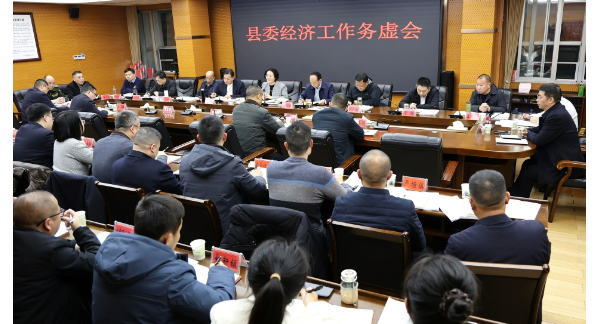新邵县委经济工作务虚会召开