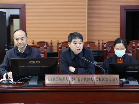 县长出庭应诉：以“关键少数”示范引领， 筑牢法治政府建设根基