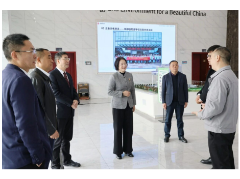 黄海蓉开展“新春第一访”活动 助力企业实现开门红