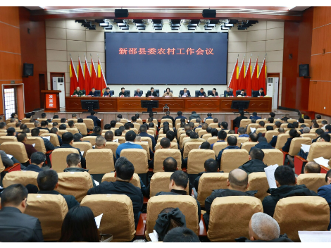 新邵县委农村工作会议召开
