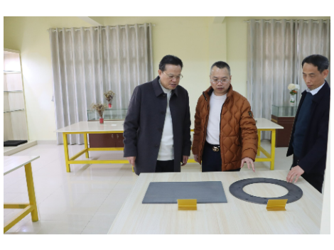 王振波赴企业一线开展“送解优”行动