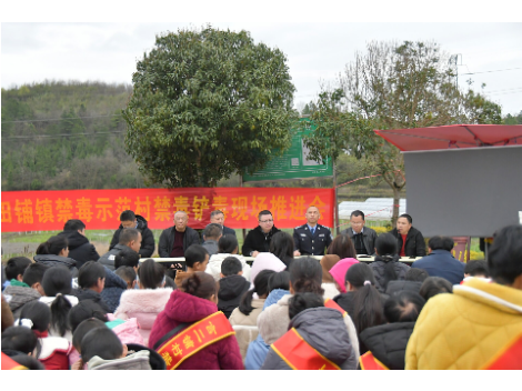 新田铺镇召开禁种铲毒工作推进会