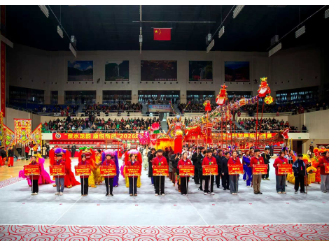 志愿服务展风采 龙腾狮跃耀新邵