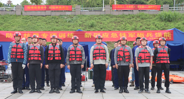 新邵县开展防汛专项训练