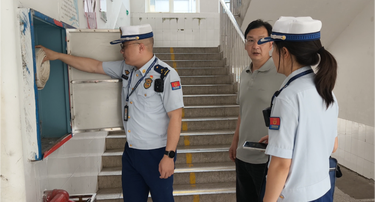 新邵消防开展考点安全专项检查 全力护航高考顺利进行