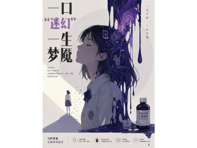 全民禁毒宣传月|“防范青少年药物滥用”宣传海报展播
