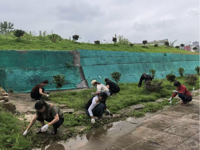 以劳矫心 以行践责——坪上司法所组织社区矫正对象开展公益劳动