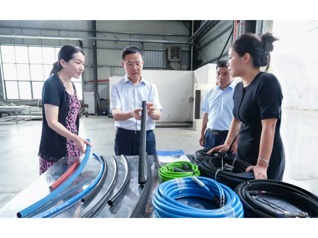 龚红果到新邵县调研经济社会发展情况