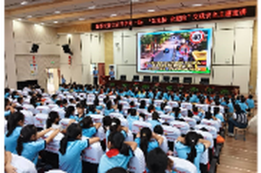 新邵交警：交通安全“开学第一课”筑牢校园交通安全防线