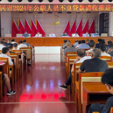 全市公职人员不良贷款清收推进会召开