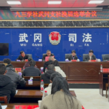 九三学社武冈支社召开换届选举大会暨全体社员会议