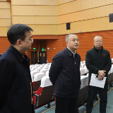 【聚焦两会】龚畅唐伟文检查“两会”筹备工作