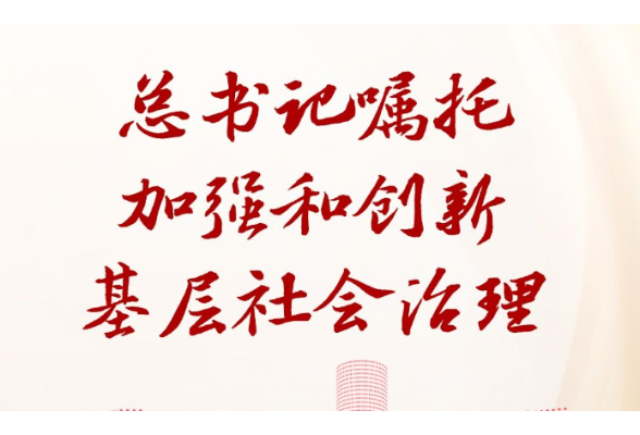 总书记嘱托加强和创新基层社会治理