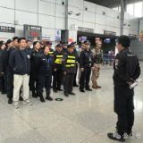 邵阳武冈机场开展道口防砍杀、防入侵及外来人员冲闯航站楼应急演练