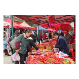 晏田乡：赶大集 备年货 烟火气里年味浓