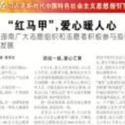 “红马甲”，爱心暖人心 ——湖南广大志愿组织和志愿者积极参与疫情防控和经济社会发展