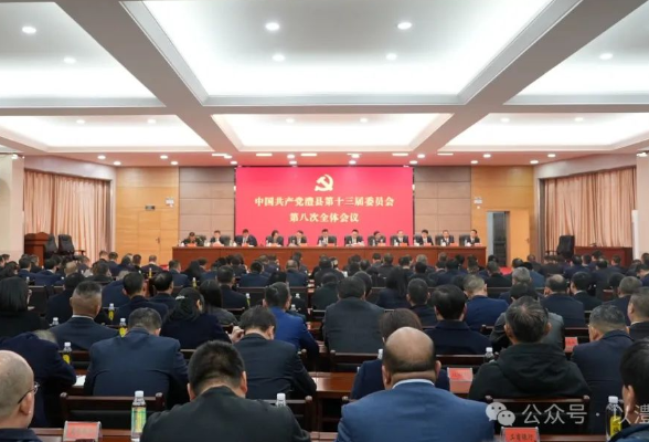 中国共产党澧县第十三届委员会第八次全体会议召开