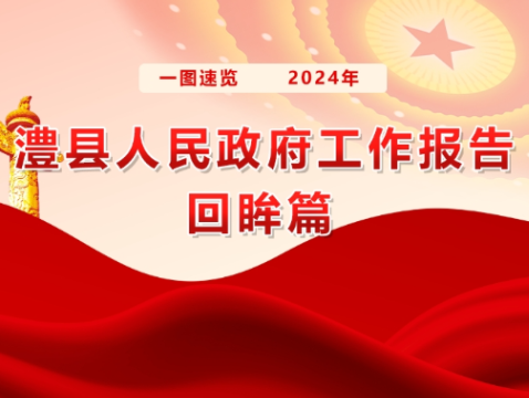 一图速览：2024年澧县人民政府工作报告干货来了！