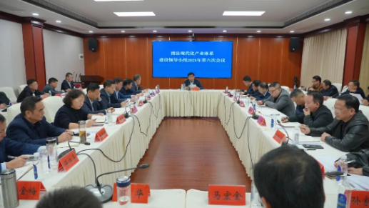 王启武主持召开现代化产业体系建设领导小组2025年第六次会议