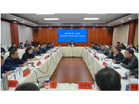 王启武主持召开现代化产业体系建设领导小组2025年第六次会议