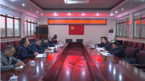 冷亮调研艳洲水利水电工作