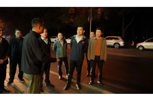 王启武督导大气污染防治工作