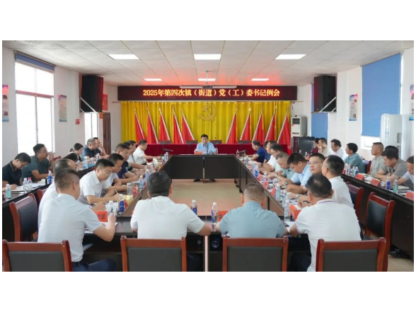 王启武主持召开2025年第四次镇（街道）党（工）委书记例会