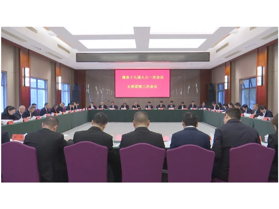 澧县十九届人大一次会议主席团举行第三次、第四次会议