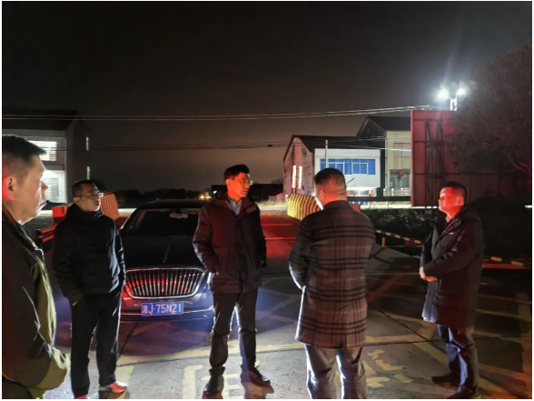 王启武督导烟花爆竹禁燃禁放工作