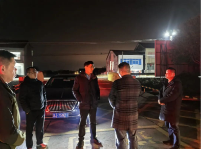 王启武督导烟花爆竹禁燃禁放工作