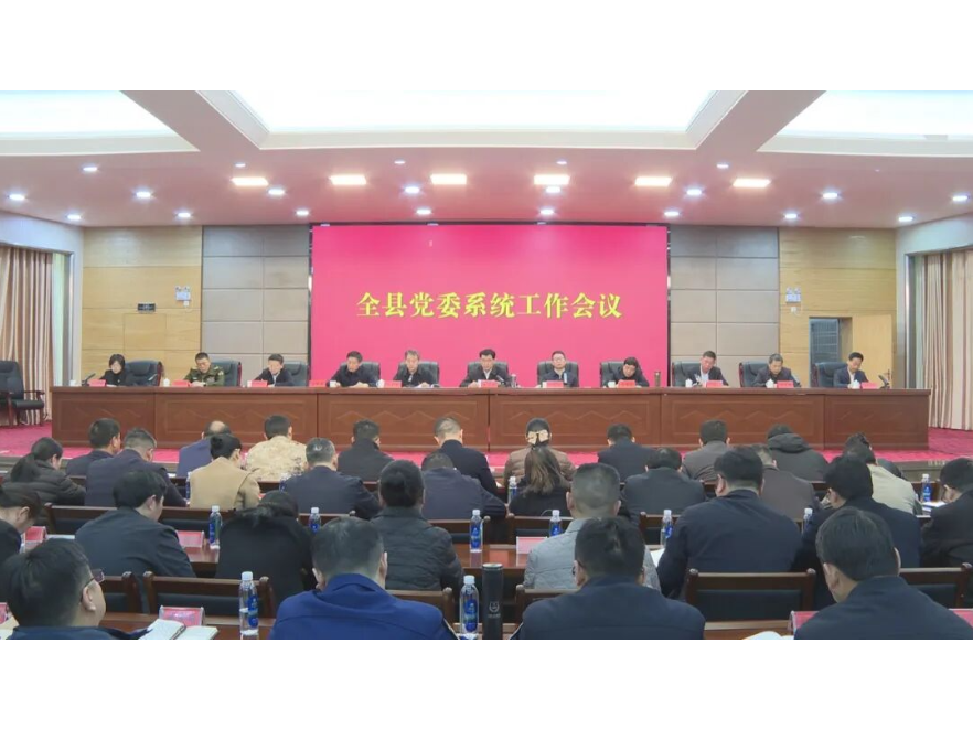 澧县党委系统工作会议召开