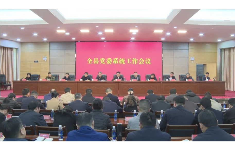 澧县党委系统工作会议召开