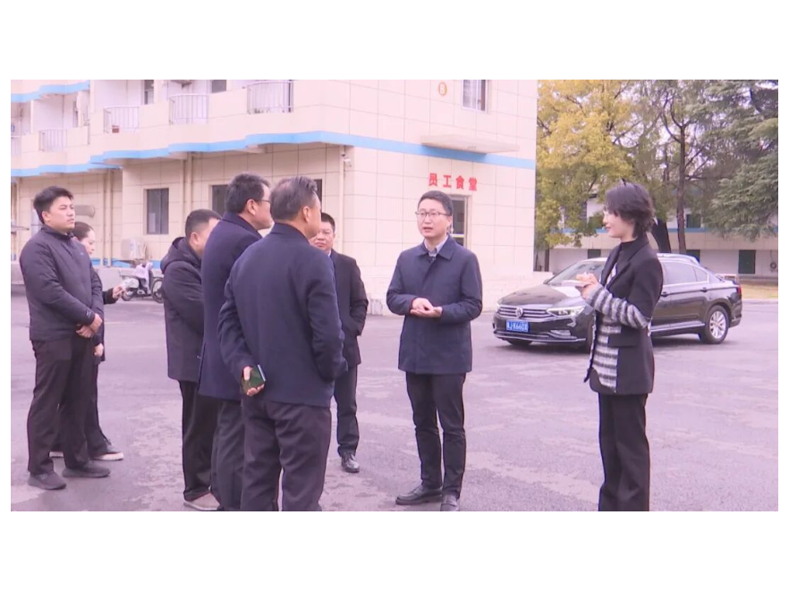 冷亮调研园区重点企业