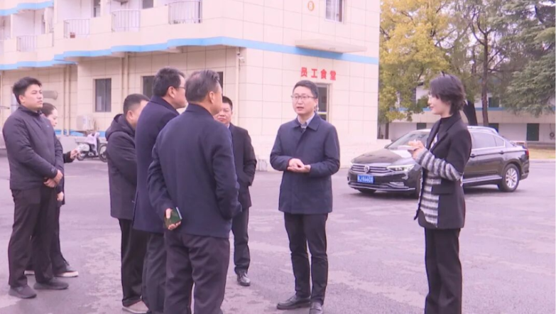 冷亮调研园区重点企业