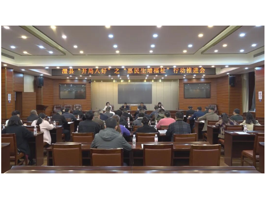澧县召开“惠民生增福祉”行动推进会