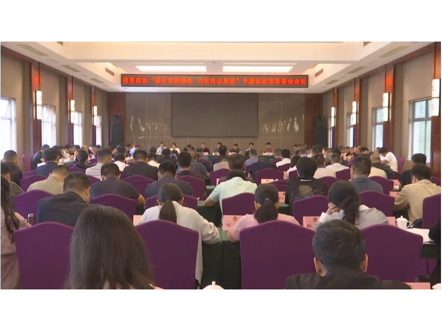 澧县政协召开“践行亲清服务 力促民企发展”专题议政性常委会会议