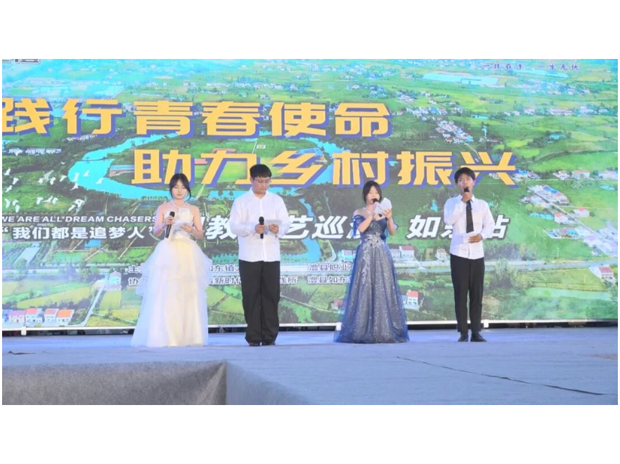 澧县职业中专：才艺巡演走进如东镇