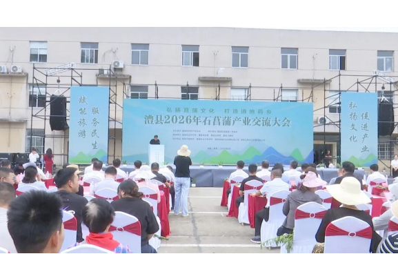 澧县2026年石菖蒲产业交流大会召开