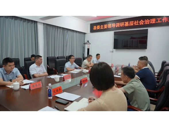 冷亮调研基层社会治理工作