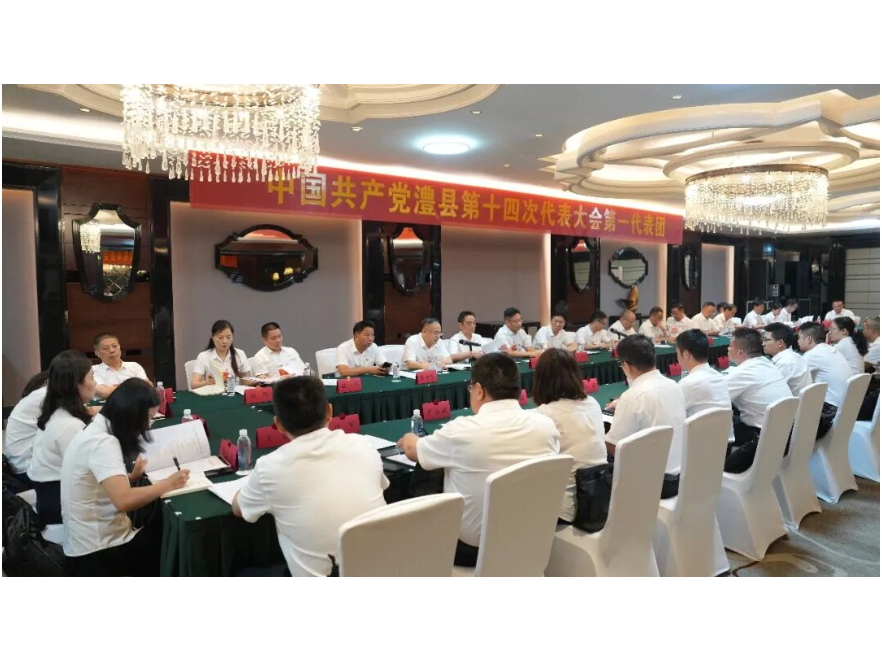 【聚焦党代会】中国共产党澧县第十四次代表大会各代表团分别召开会议